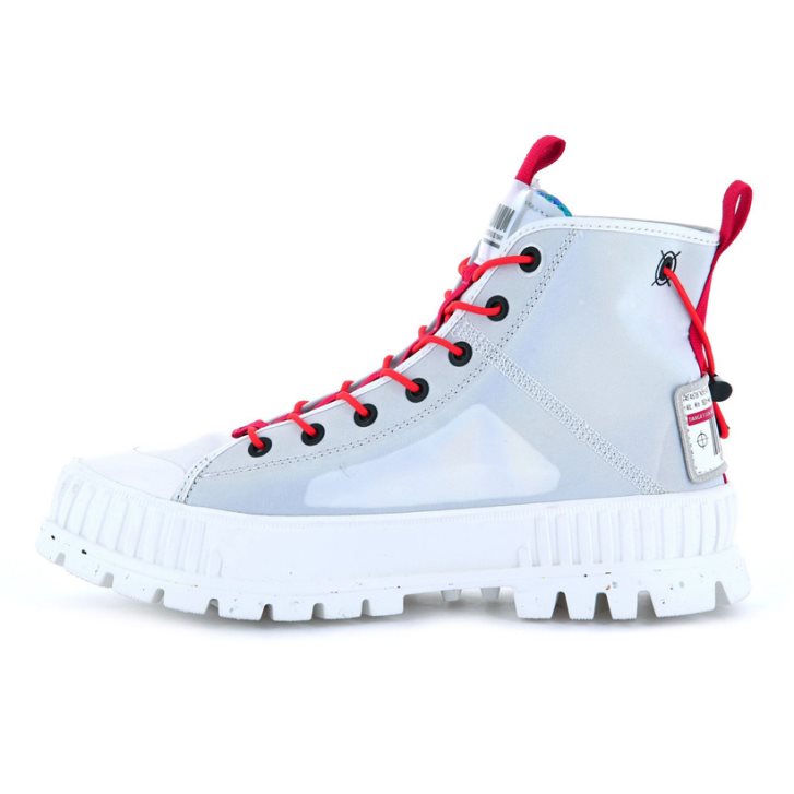 Pánské Boty Palladium Pallashock Mid Ticket To Earth Světle Blankyt | CZ WHS-73J